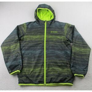 Columbia Sportswear Jacket Boys Large Omni-Wick Full Zip Winter Hooded Outdoor L